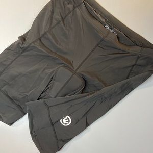 Canari XL black cycling bike shorts padded compression‎
